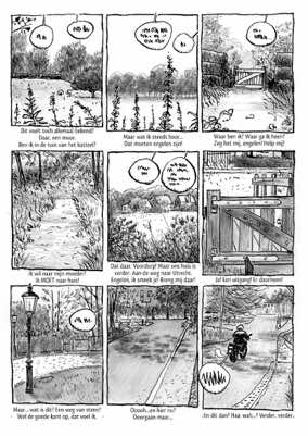 1 van 6-pagina strip voor Groot Utrechts Monsterboek (uitg De Inktpot)